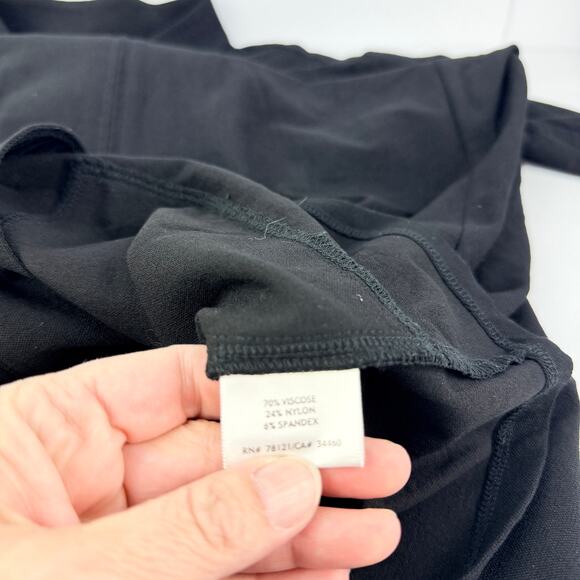 Eileen Fisher Full Zip Knit Petite L Viscose Womens Tunic Top Long Sleeve Jacket - Picture 6 of 9